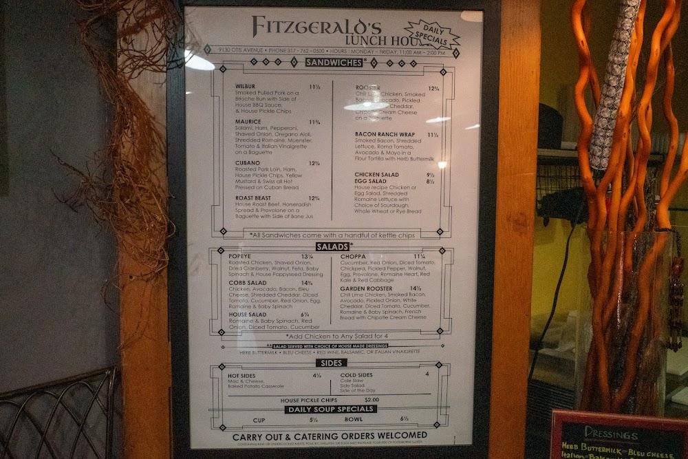 Fitzgerald's Lunch House Wilbur