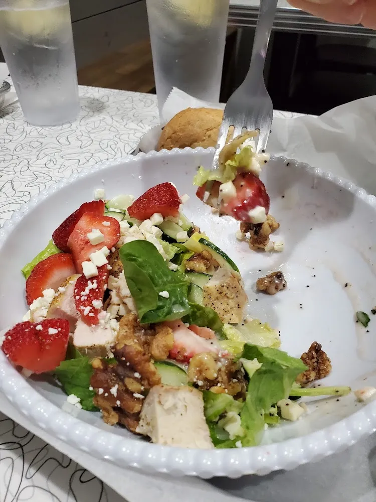 Strawberry Salad with Poppyseed Dressing